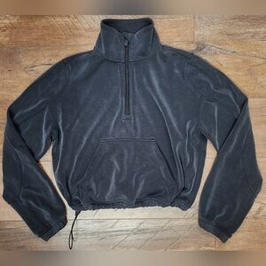 Lululemon Brushed Sofstreme Half Zip, Size 4